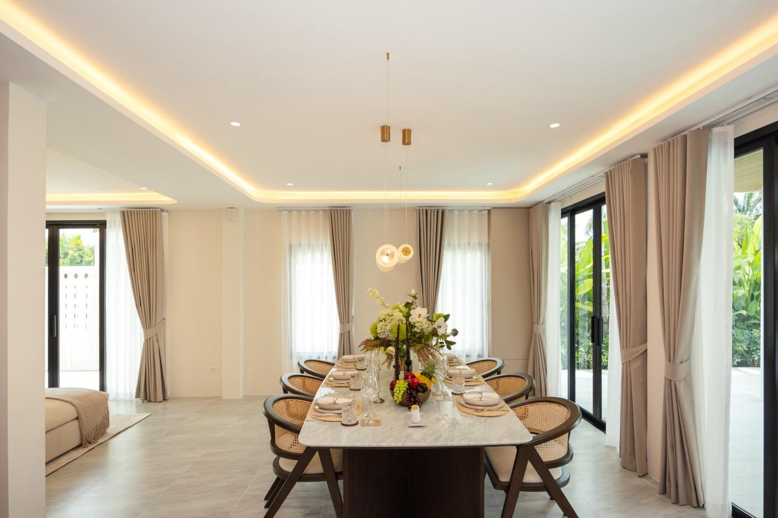 Interior view of 3-Bedroom Villa in The Place Villas Thalang - Type B