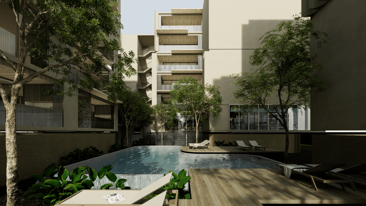 Interior view of 2 Bedroom Apartment for Sale at The Liberty Condominium by Wallaya