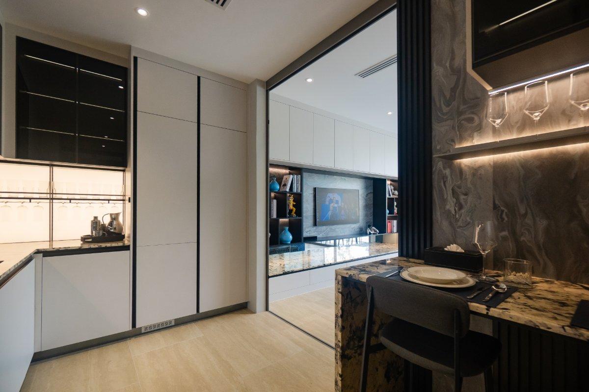 Interior view of 2 Bedroom Apartment for Sale at The Liberty Condominium by Wallaya