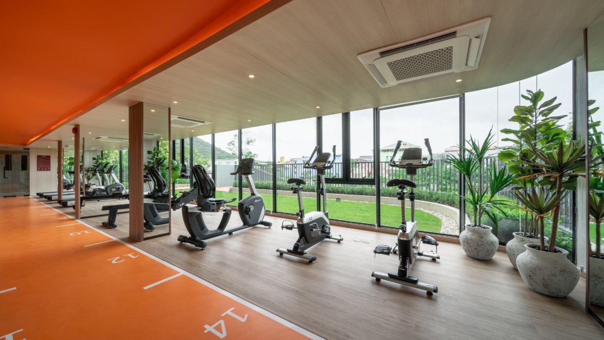 Interior view of Larger 1 Bedroom Apartment for Sale at Base Bukit Condominium, Phuket Town