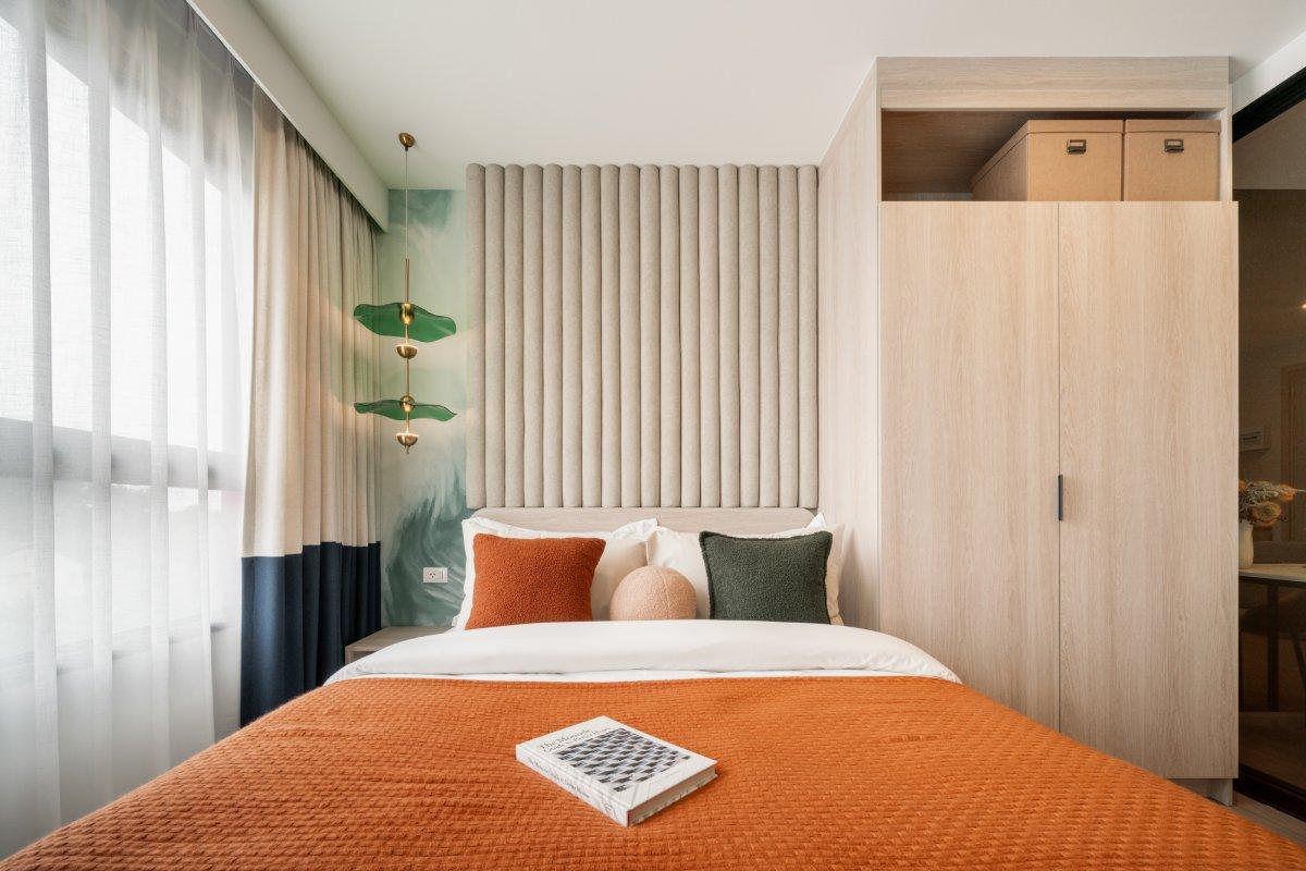 Interior view of Larger 1 Bedroom Apartment for Sale at Base Bukit Condominium, Phuket Town