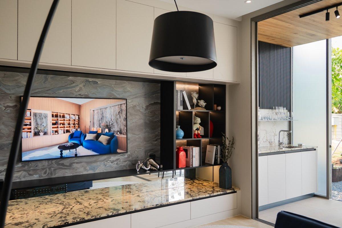 Interior view of Large 1 Bedroom Apartment for Sale at The Liberty Condominium by Wallaya