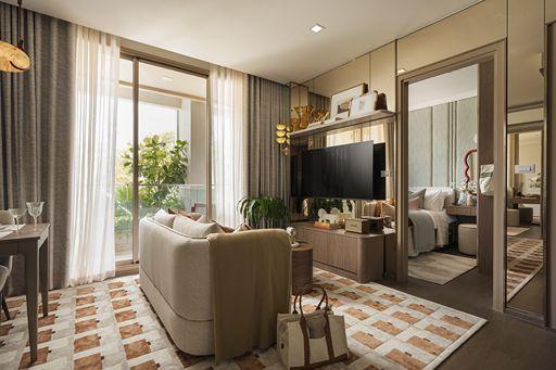 Interior view of 2-Bedroom Duplex - Canvaz Palette Cherngtalay Condo