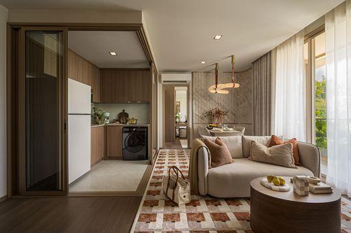 Interior view of 2-Bedroom Duplex - Canvaz Palette Cherngtalay Condo