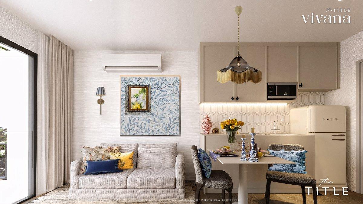 Interior view of 1 Bedroom Plus Type of Condo for Sale at Title Vivana, Kamala