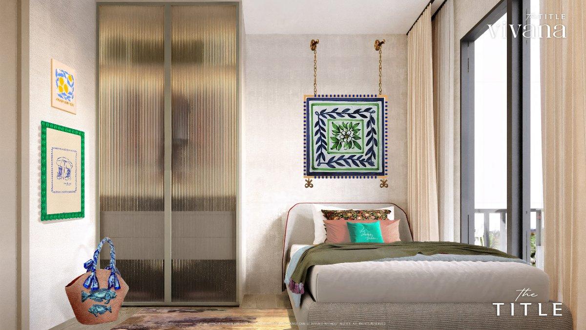 Interior view of 1 Bedroom Plus Type of Condo for Sale at Title Vivana, Kamala