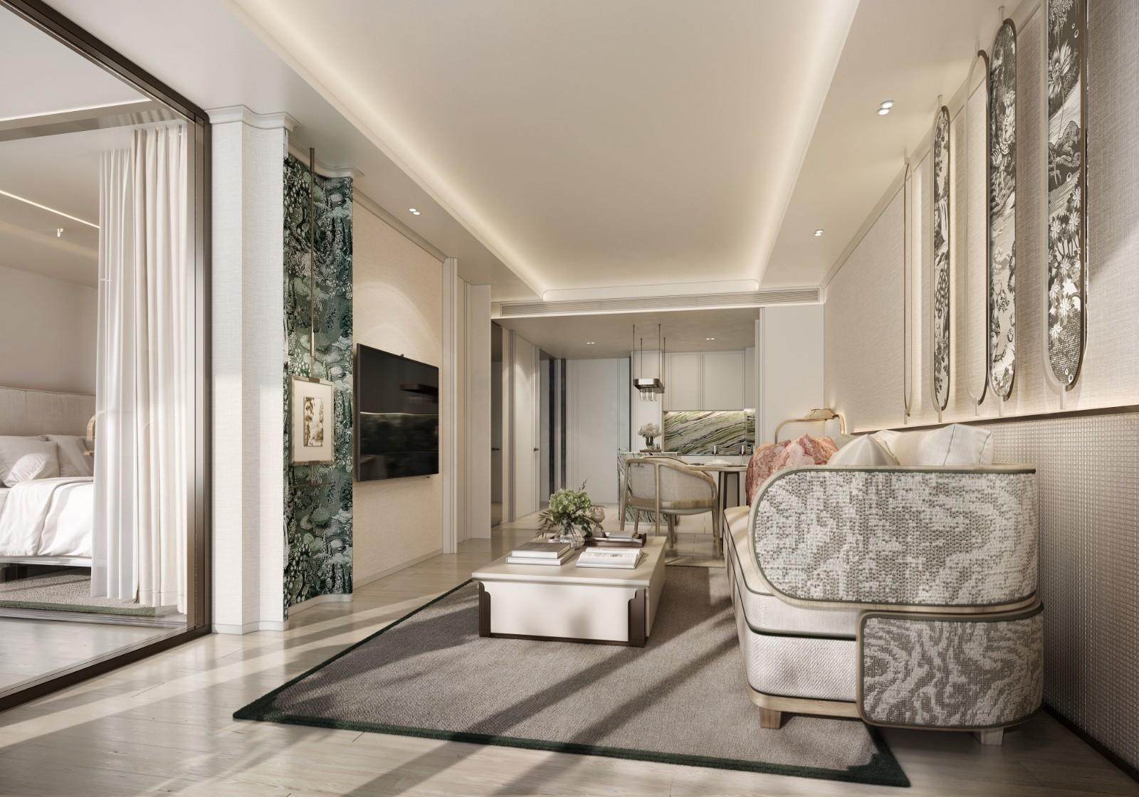Interior view of 1 Bedroom Apartment for Sale at Intercontinental Residence Phuket, Kamala Beach