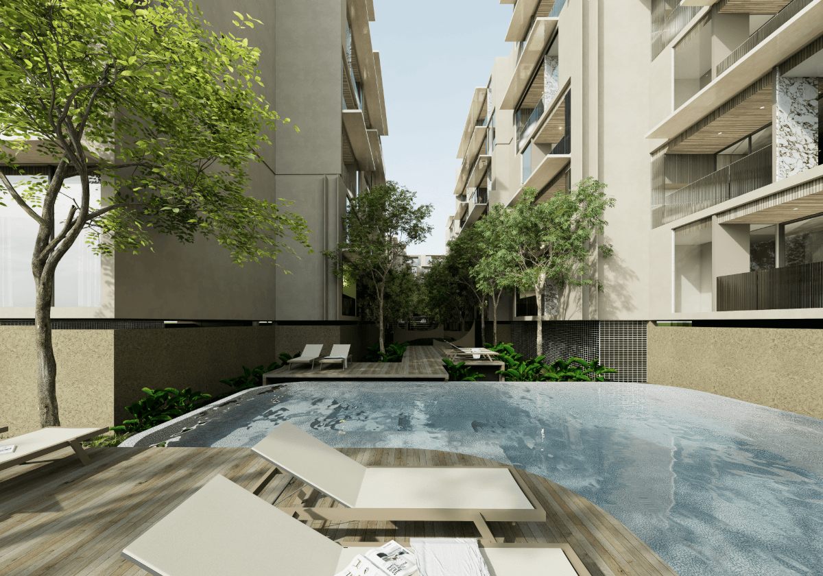 Interior view of Luxurious 1 Bedroom Apartment for Sale at The Liberty Condominium by Wallaya
