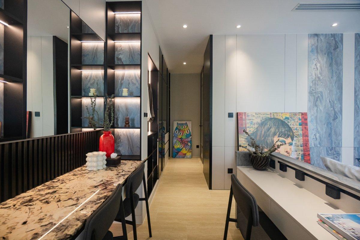 Interior view of Luxurious 1 Bedroom Apartment for Sale at The Liberty Condominium by Wallaya