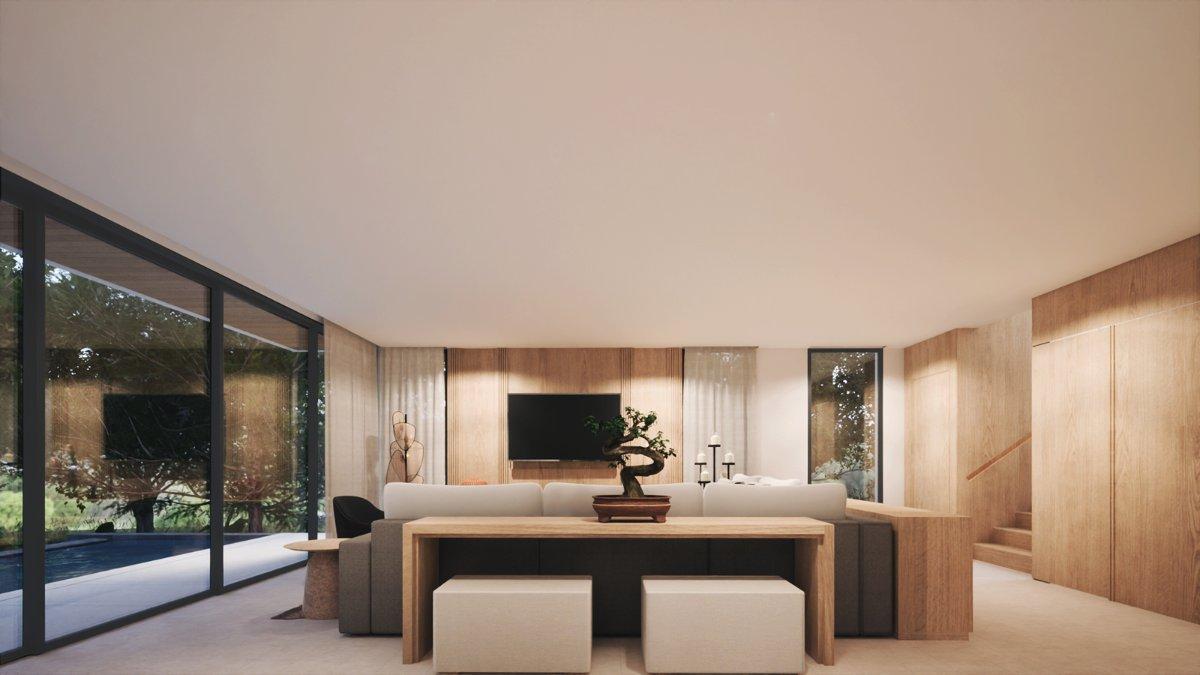 Interior view of 3-Bedroom Villa in TIARA Saku - Type B - Naiyang Villa for Sale