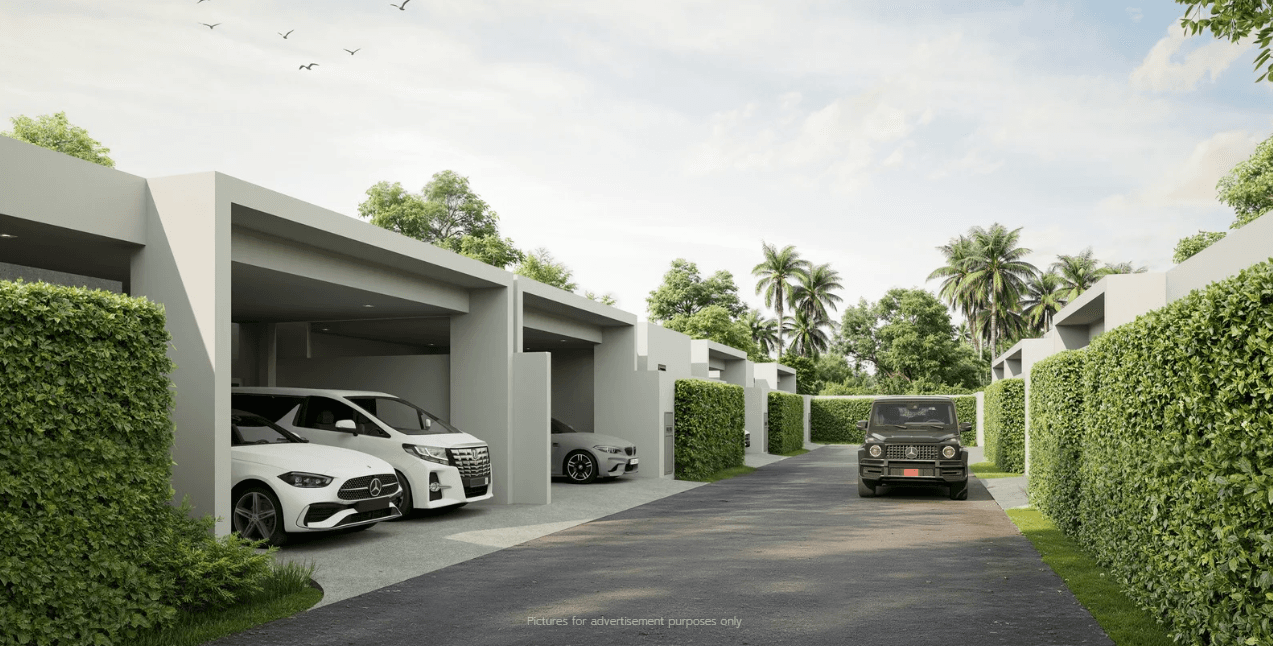 Interior view of 3-Bedroom Pool Villa for Sale at Botanica Verdant, Pru Jampa - Type B - Very Attractive Price