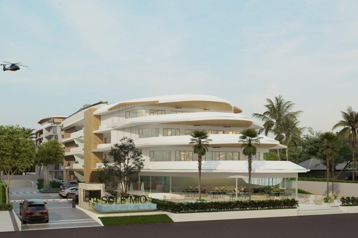 Interior view of 2 Bedroom Spacious Corner Condo for Sale at Sole Mio Residences, Bangtao