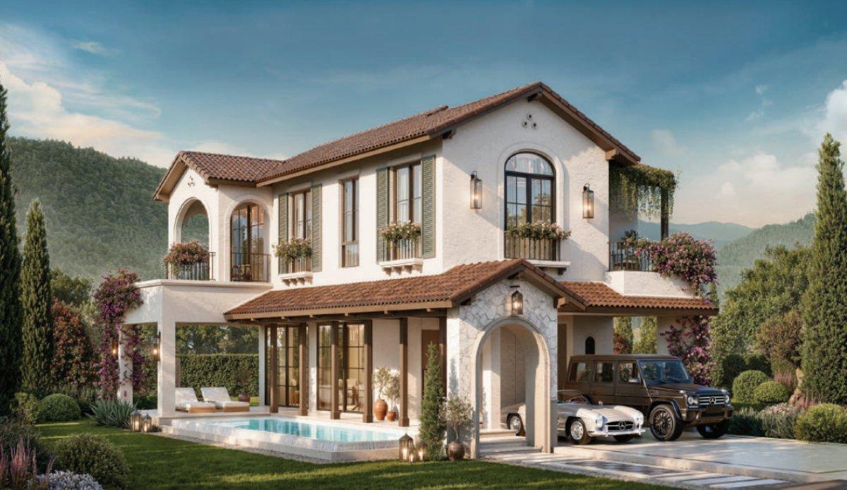 Interior view of 3 Bedroom Aurelia Type Villas for Sale at Casa de Monte, Phuket