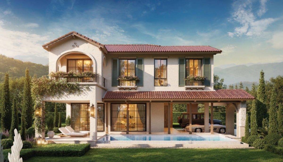 Interior view of 3 Bedroom Aurelia Type Villas for Sale at Casa de Monte, Phuket