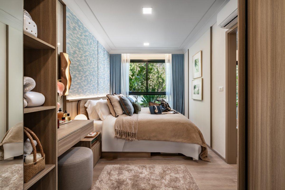 Interior view of Larger 1 Bedroom Condo for Sale at Rhea by Sansiri, Surin Beach