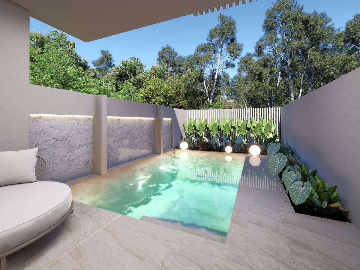 Interior view of 3-Bedroom Luxury Townhouses for Sale at Rawai Luxe by Narinsaya
