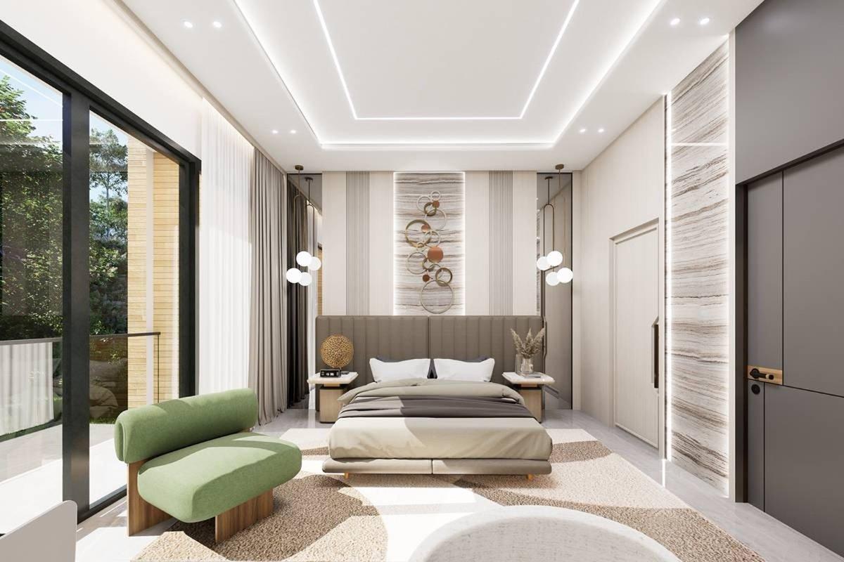 Interior view of 3-Bedroom Luxury Townhouses for Sale at Rawai Luxe by Narinsaya