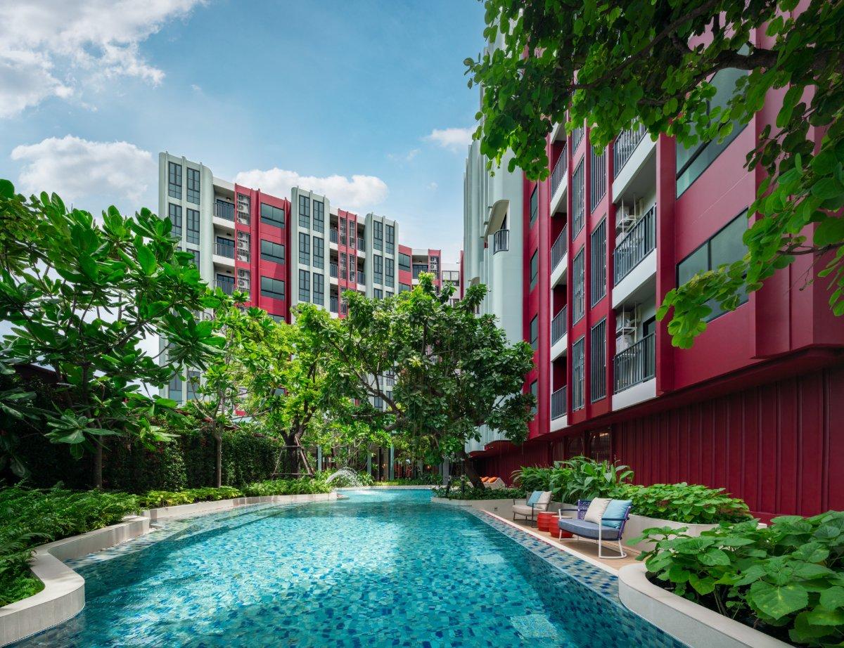 Interior view of 2 Bedroom Apartment for Sale at Base Bukit Condominium, Phuket Town