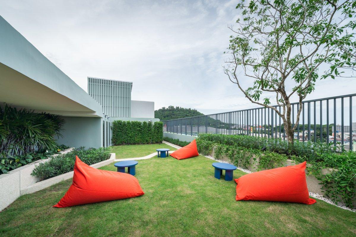 Interior view of 2 Bedroom Apartment for Sale at Base Bukit Condominium, Phuket Town