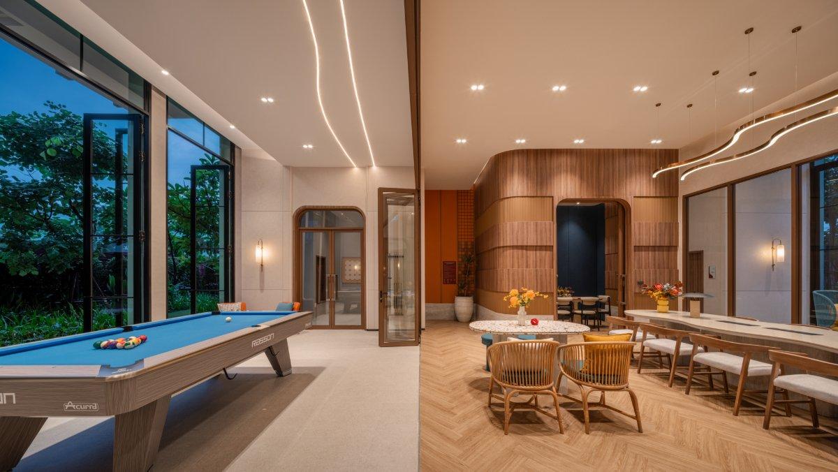 Interior view of 2 Bedroom Apartment for Sale at Base Bukit Condominium, Phuket Town