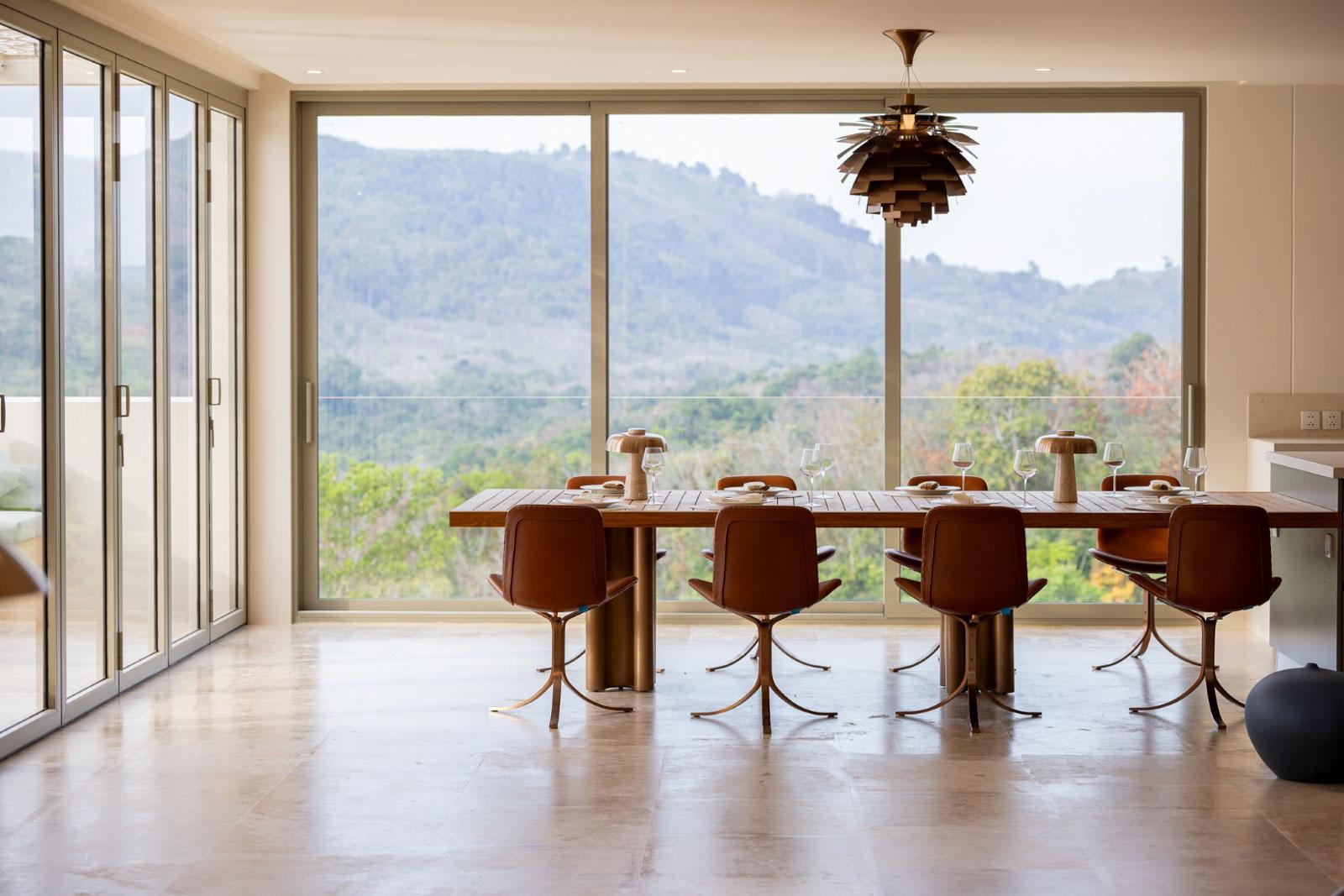 Interior view of 3 Bedroom Sea View & Valley View Villa for Sale in Cohiba Villas Phuket, Layan