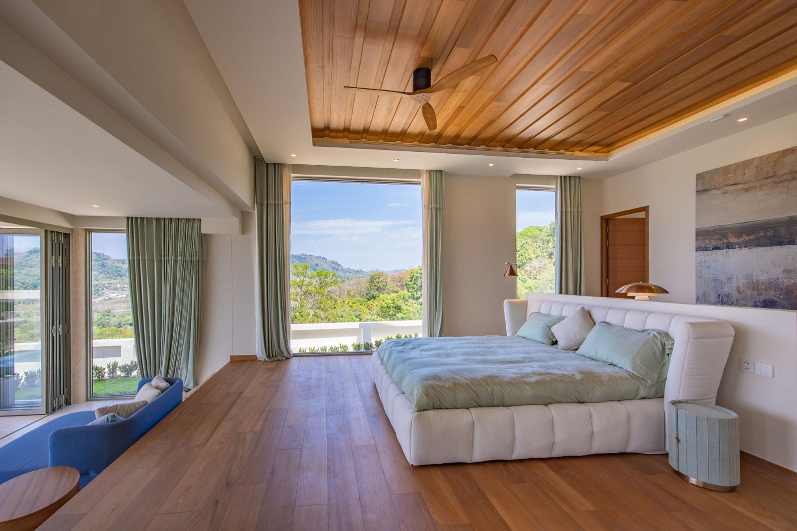 Interior view of 3 Bedroom Sea View & Valley View Villa for Sale in Cohiba Villas Phuket, Layan