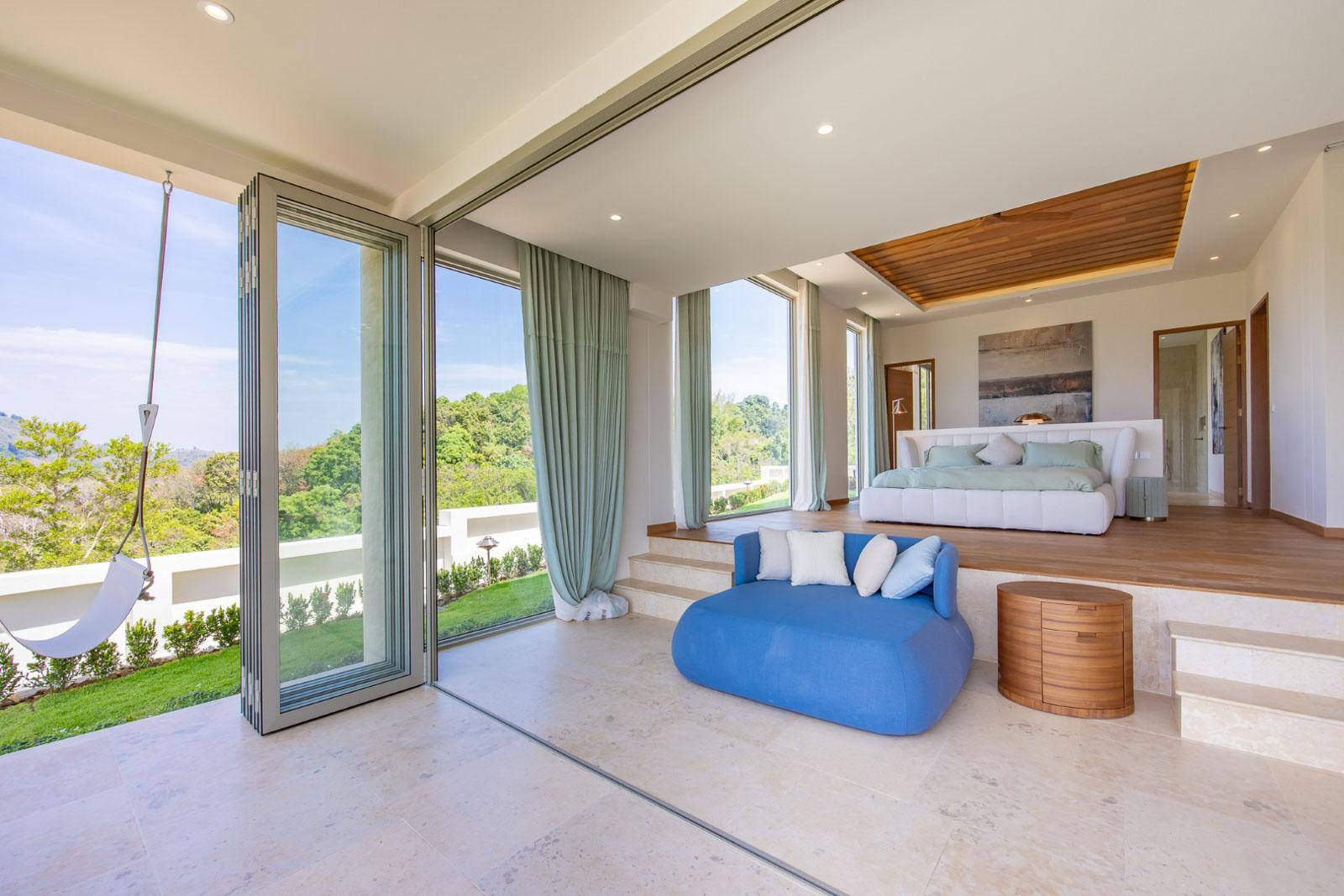 Interior view of 3 Bedroom Sea View & Valley View Villa for Sale in Cohiba Villas Phuket, Layan