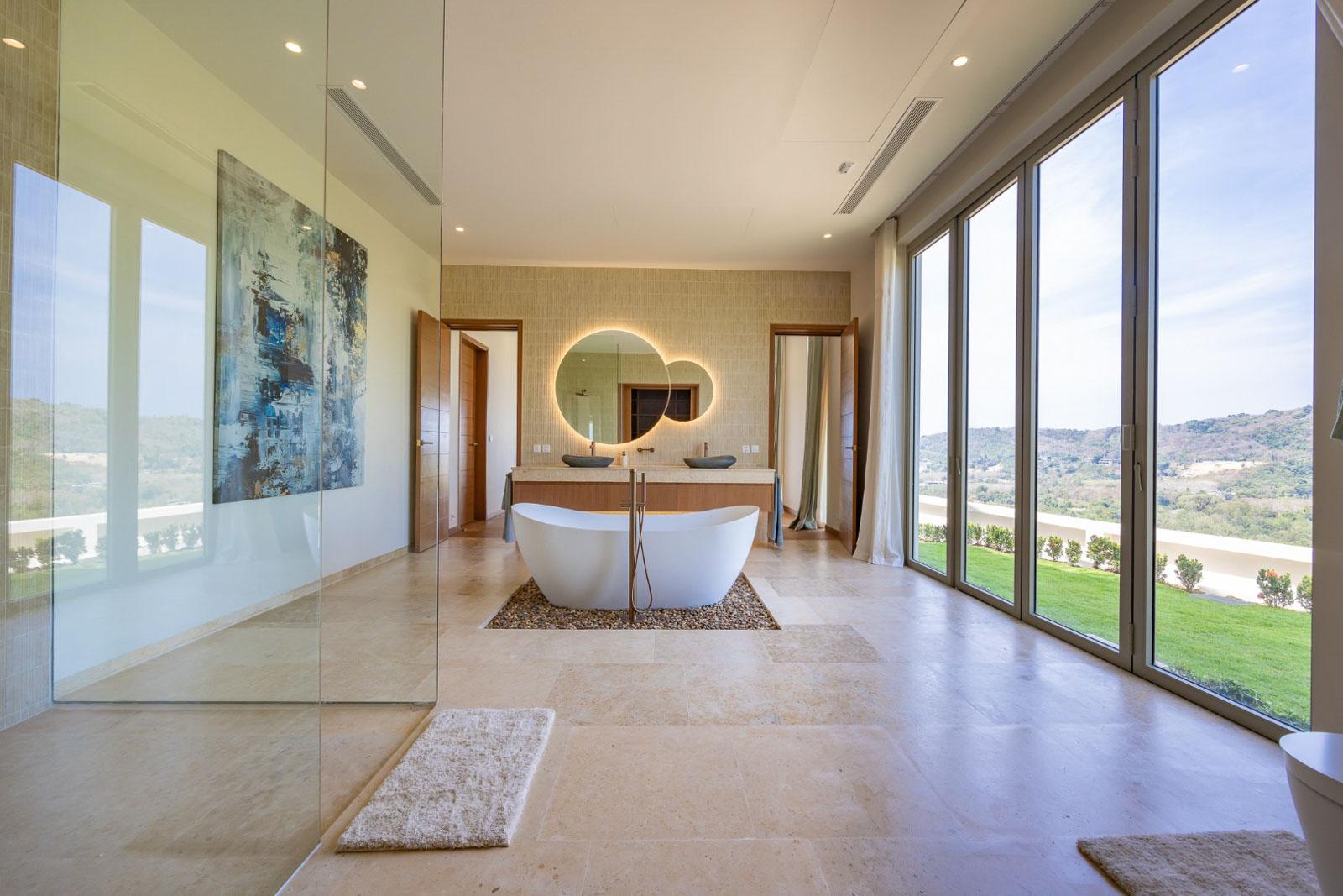 Interior view of 3 Bedroom Sea View & Valley View Villa for Sale in Cohiba Villas Phuket, Layan