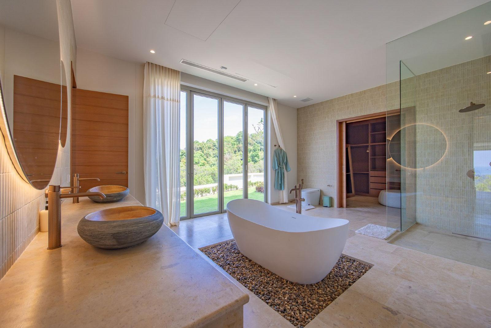 Interior view of 3 Bedroom Sea View & Valley View Villa for Sale in Cohiba Villas Phuket, Layan