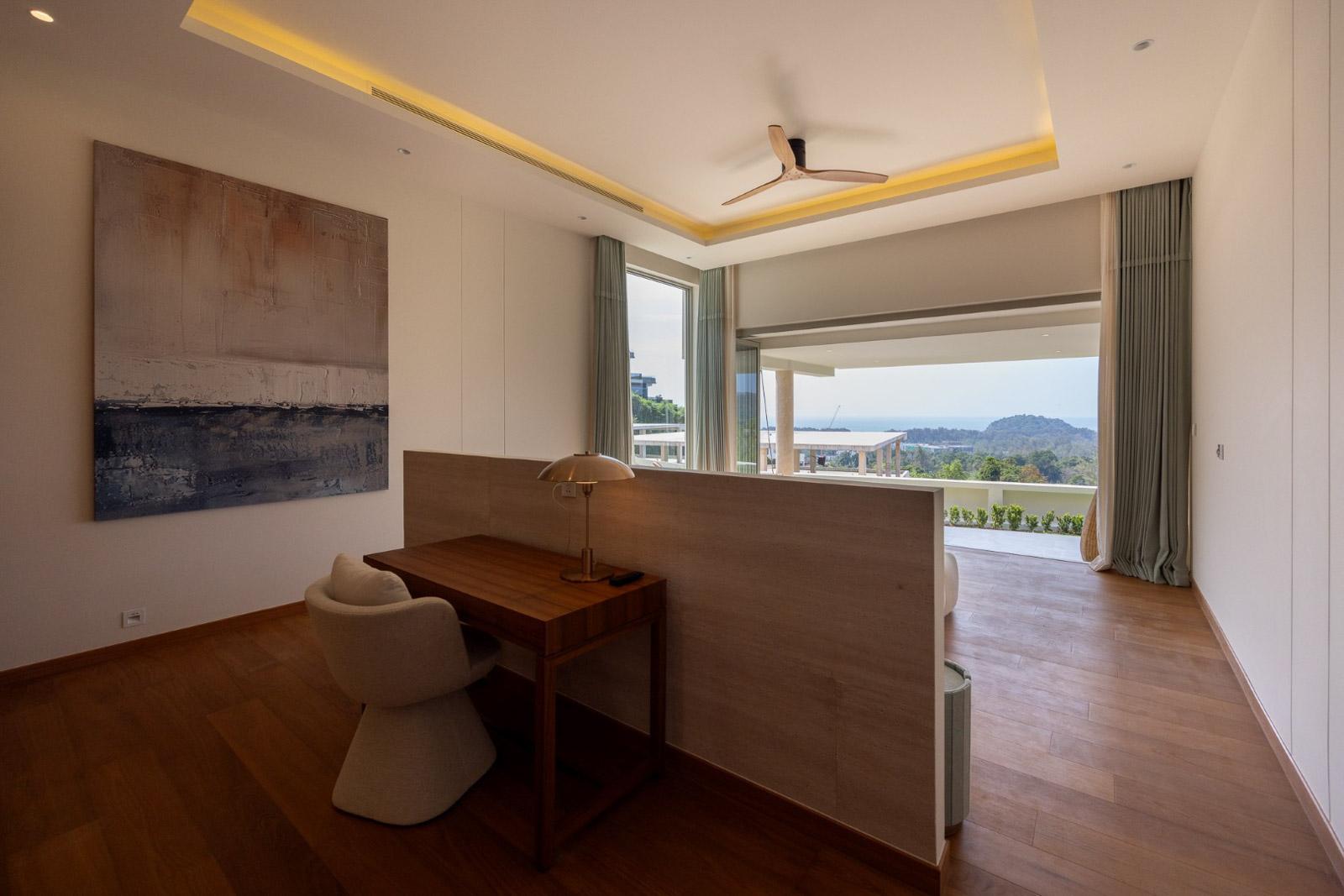 Interior view of 3 Bedroom Sea View & Valley View Villa for Sale in Cohiba Villas Phuket, Layan