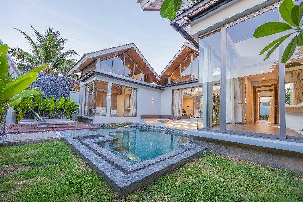 Interior view of 3-Bedroom Villa for Sale in Thalang - Grandma Villas GM2