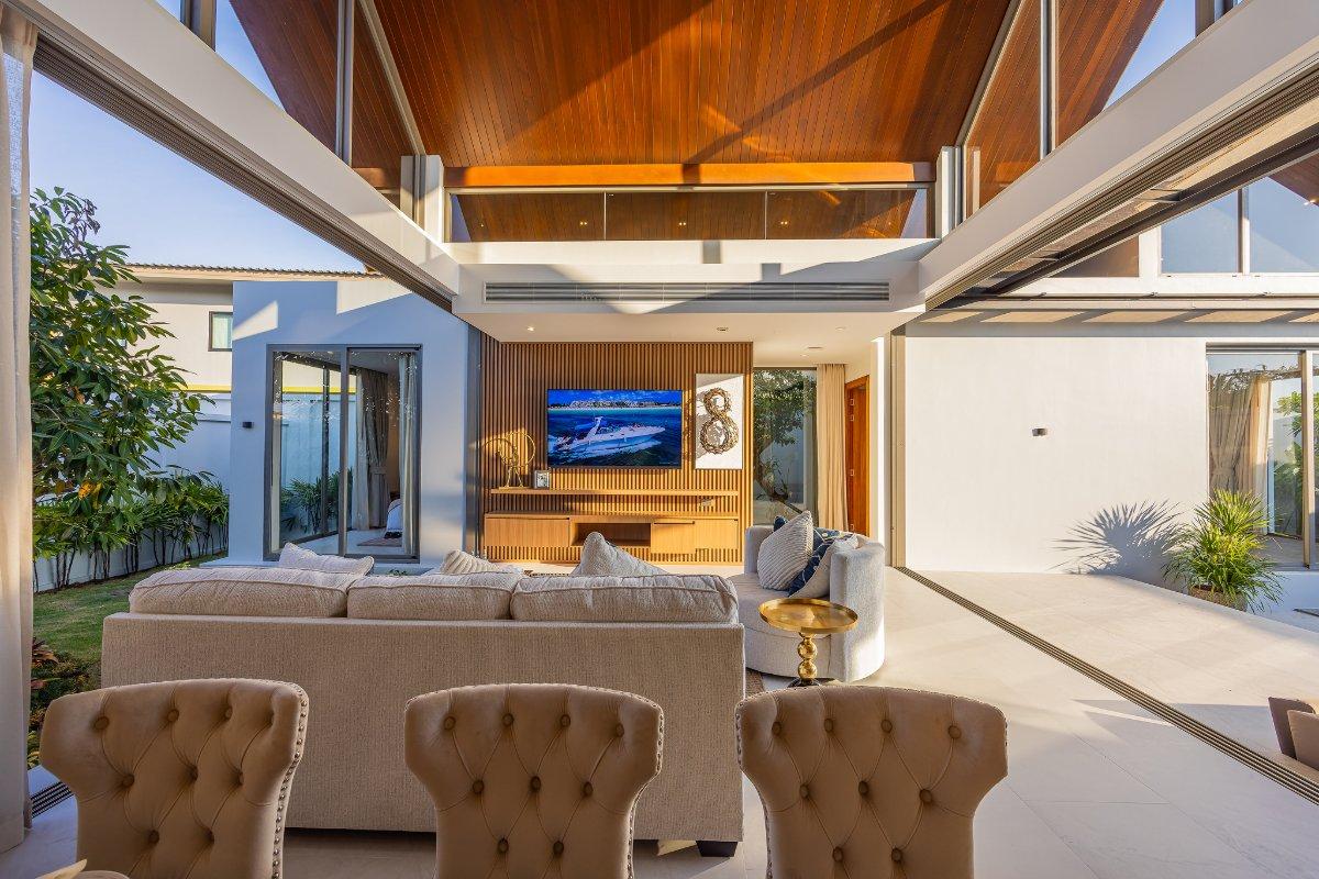 Interior view of 3-Bedroom Villa for Sale in Thalang - Grandma Villas GM2