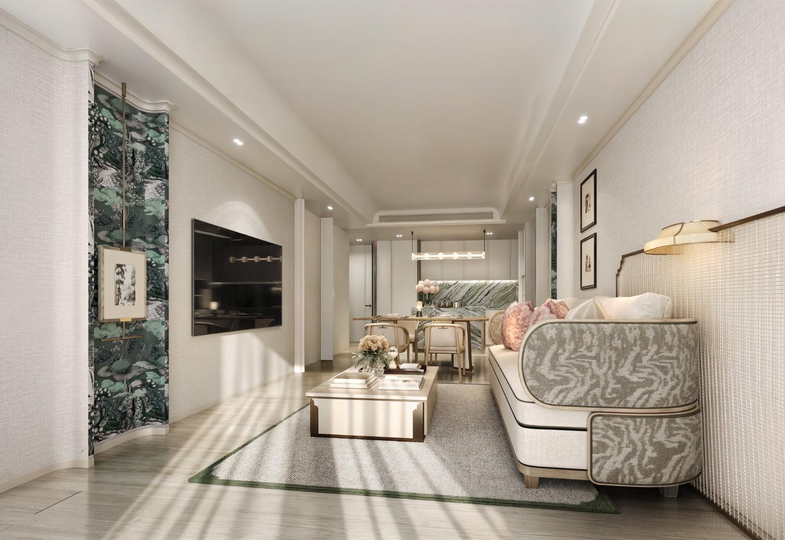 Interior view of 2 Bedroom Apartment for Sale at Intercontinental Residence Phuket, Kamala Beach