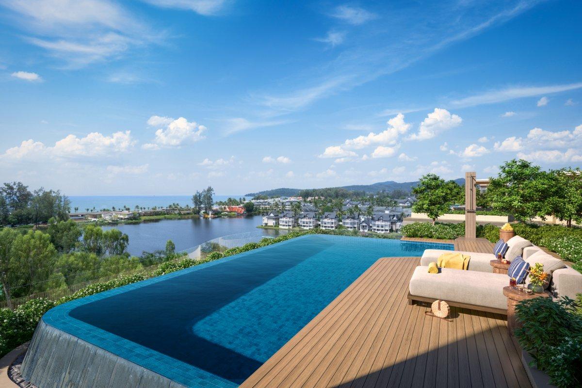 Interior view of 2 Bedroom Condo with Pool for Sale at Bellaguna Lake Residences Lotus