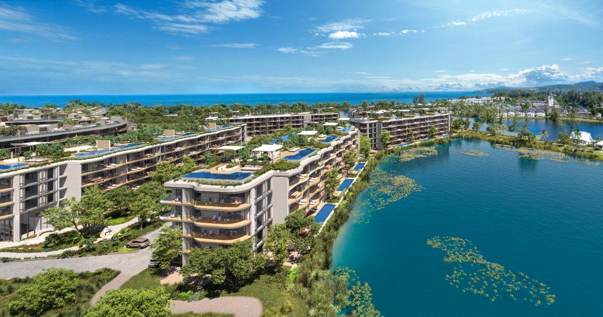 Interior view of 2 Bedroom Condo with Pool for Sale at Bellaguna Lake Residences Lotus