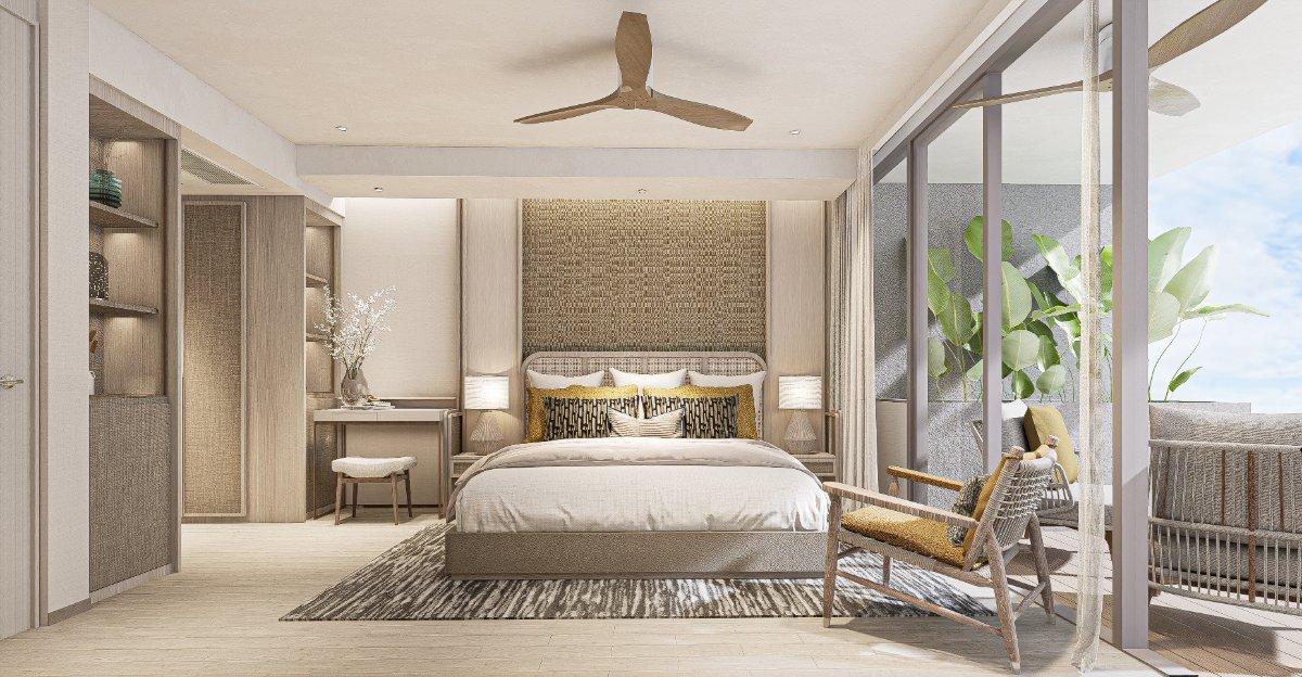 Interior view of 2 Bedroom Condo with Pool for Sale at Bellaguna Lake Residences Lotus