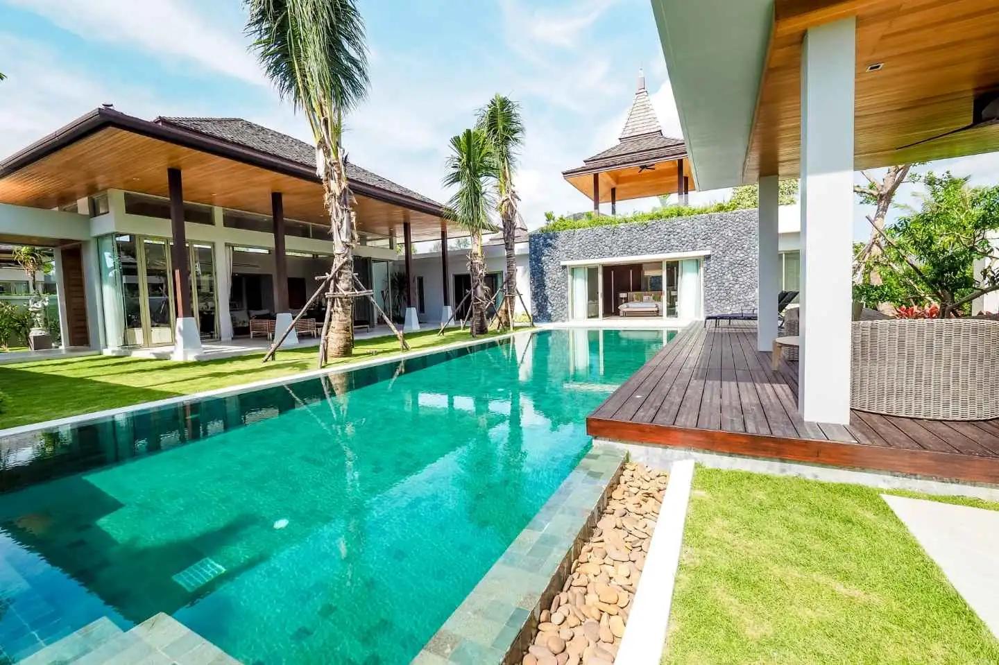 Exterior view of Botanica Lakeside, Layan Beach, Phuket