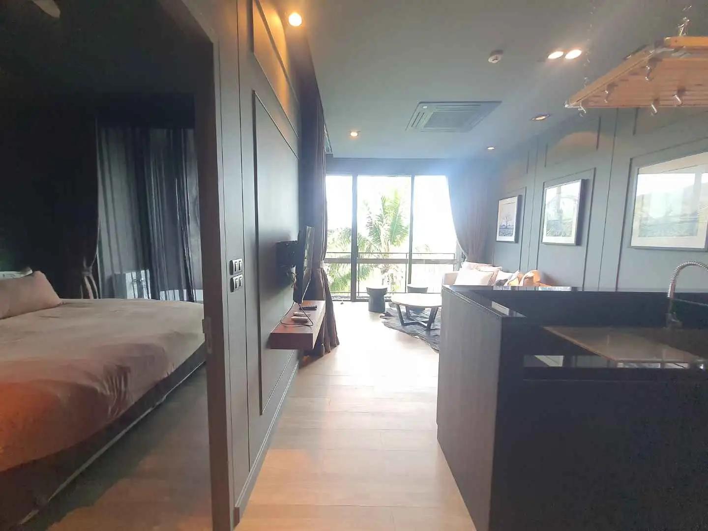 Exterior view of Pool View Resale Condo In Saturdays, Naiharn Beach