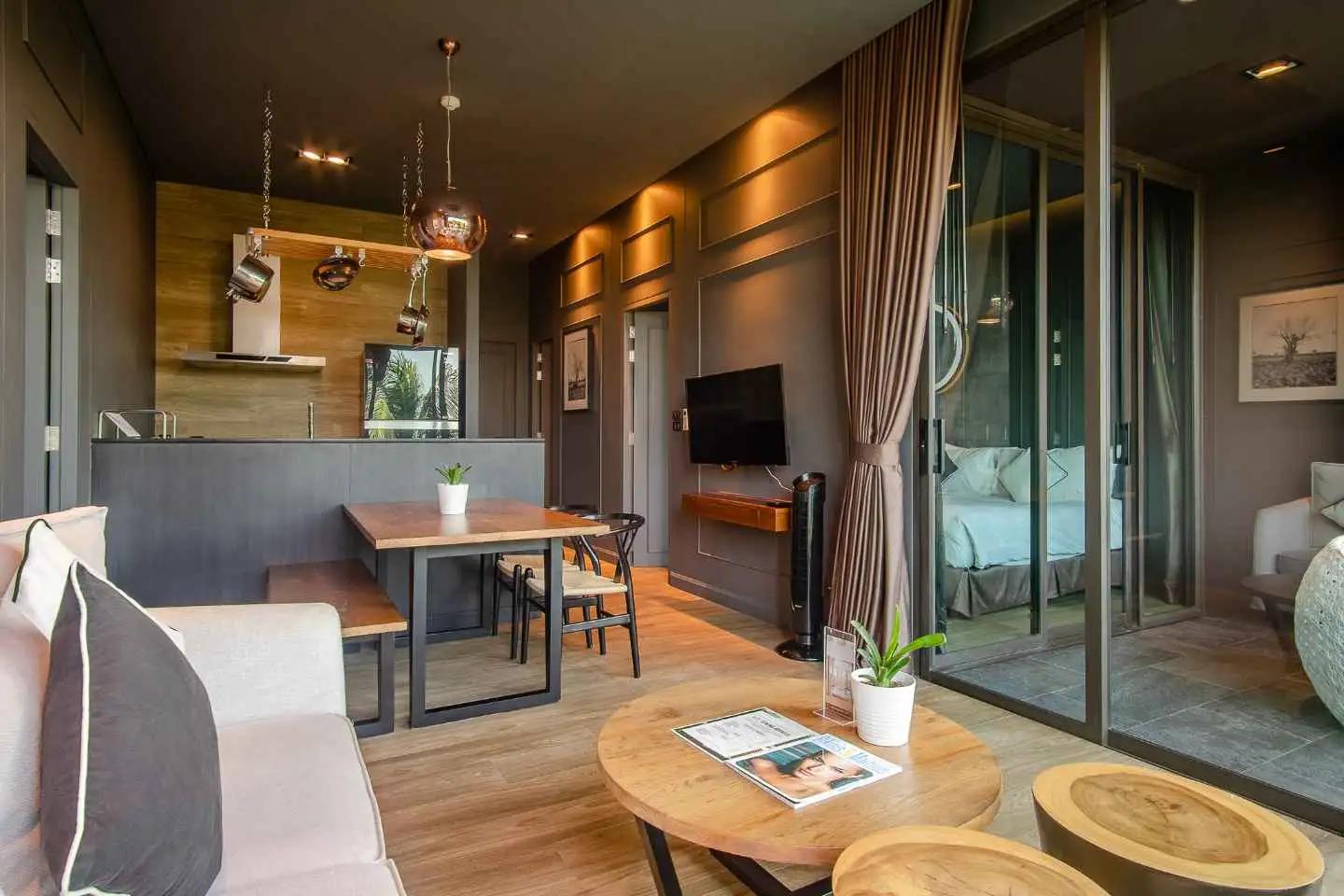 Interior view of 2 Bedroom Mountain View Resale Unit At Saturdays Condo, Naiharn