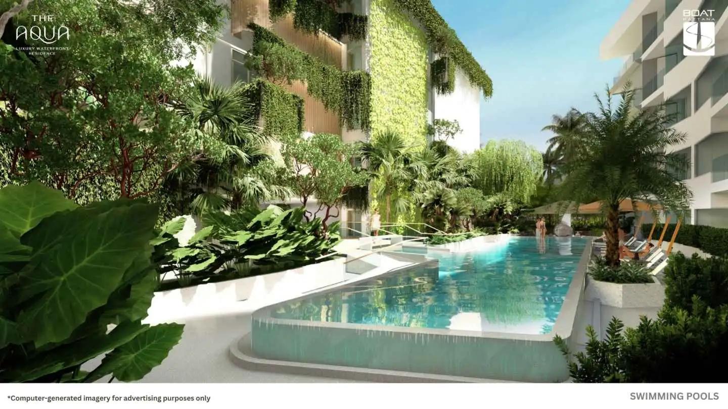 Interior view of 3 Bedroom Resale Apartment At Aqua Residence Boat Avenue