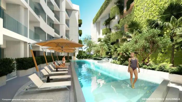 Interior view of Resale 1 Bedroom Apartment In Aqua Waterfront Residence