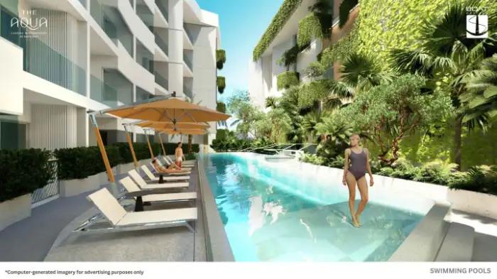Interior view of Resale 1 Bedroom Apartment In Aqua Waterfront Residence