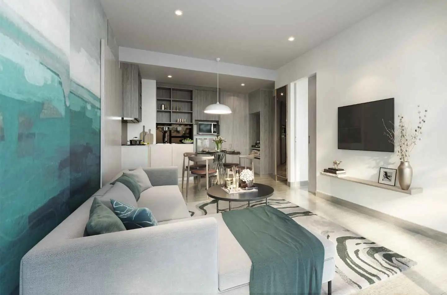 Interior view of 2 Bedroom Condo Resale At Laguna Skypark, Phuket