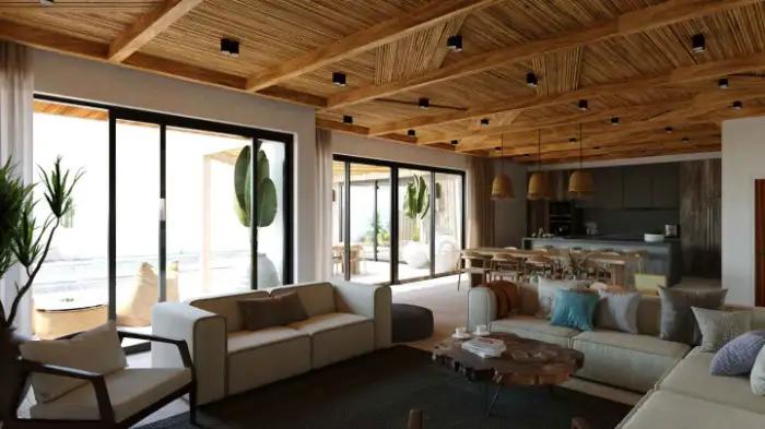 Interior view of Sunrise Palms 3 Bedroom Villa for Sale - Villa Pallas - Skhai Phuket