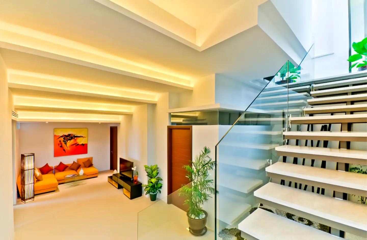 Interior view of Vista del Mar - 4 Bedroom Sea View Phuket Villa for Sale