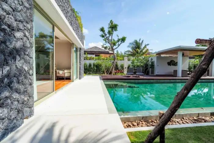 Interior view of 4 Bedroom Botanica Lakeside Villa for Sale in Layan, Phuket