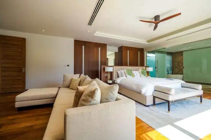 Interior view of 4 Bedroom Botanica Lakeside Villa for Sale in Layan, Phuket