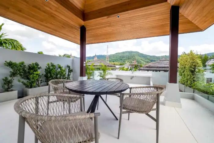 Interior view of 4 Bedroom Botanica Lakeside Villa for Sale in Layan, Phuket