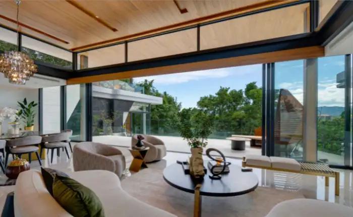 Interior view of 4 Bedroom Luxurious Pool Villa for Sale at Botanica Sky Valley – Type B