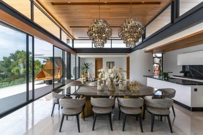 Interior view of 4 Bedroom Luxurious Pool Villa for Sale at Botanica Sky Valley – Type B